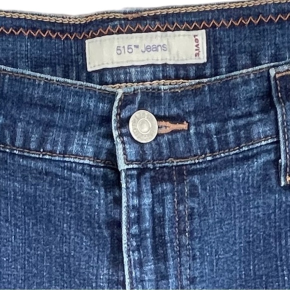 LEVI’S jeans shorts, size 14, cotton/spandex, cuffed legs, excellent condition - Picture 4 of 4